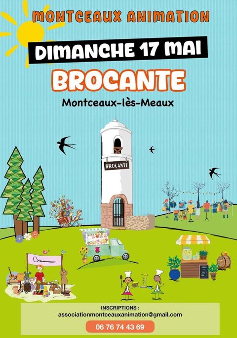 VIDE GRENIER MONTCEAUX LES MEAUX 0 Montceaux-l�s-Meaux (77)