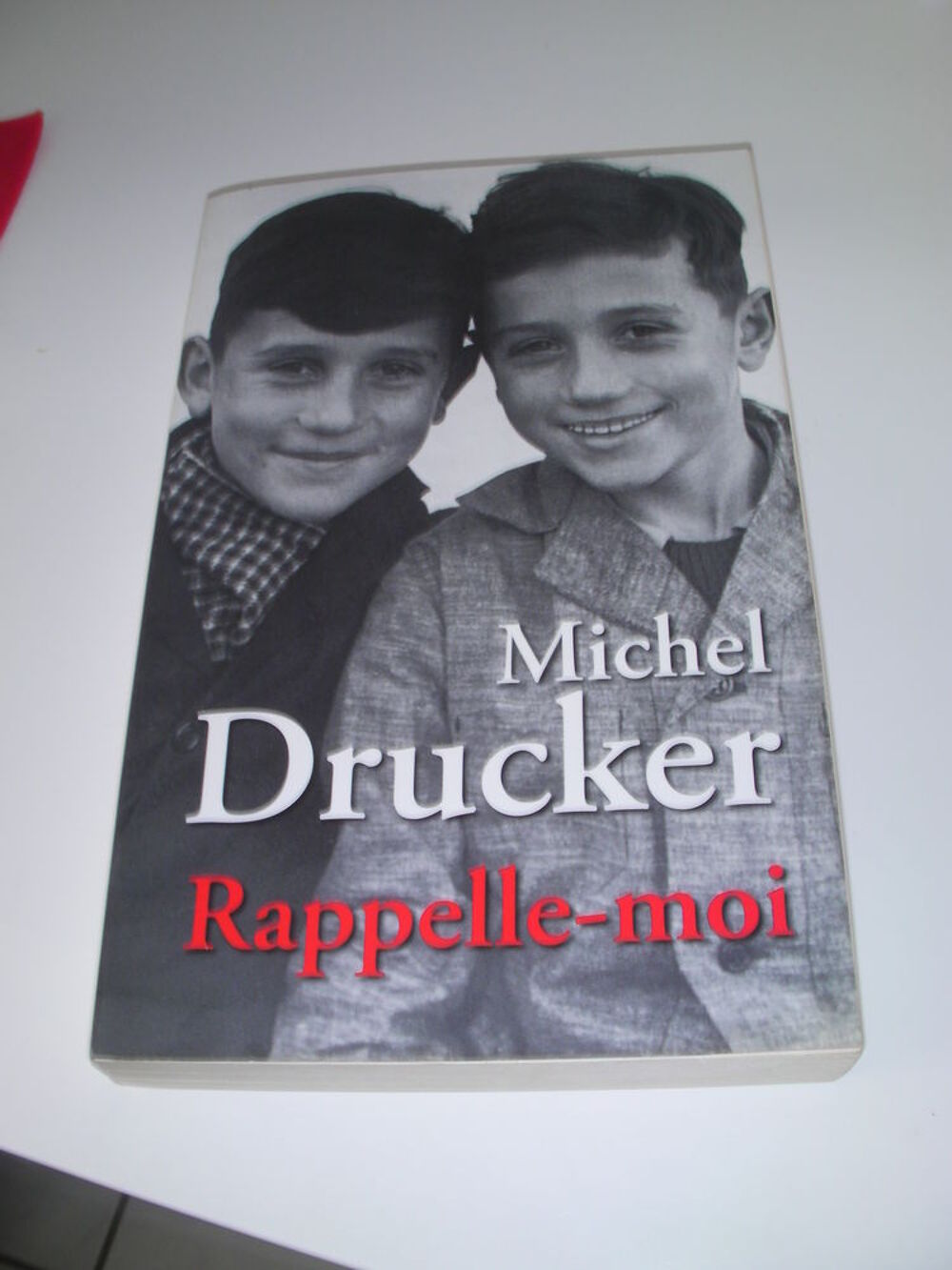 LIVRE Michel DRUCKER &quot;RAPPELLE-MOI&quot; Livres et BD