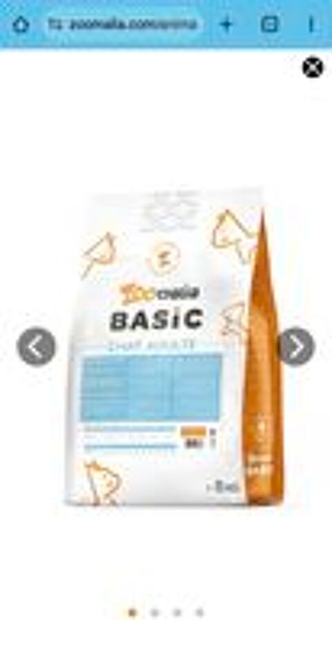   Croquettes pour chat  Zoomalia Basic 