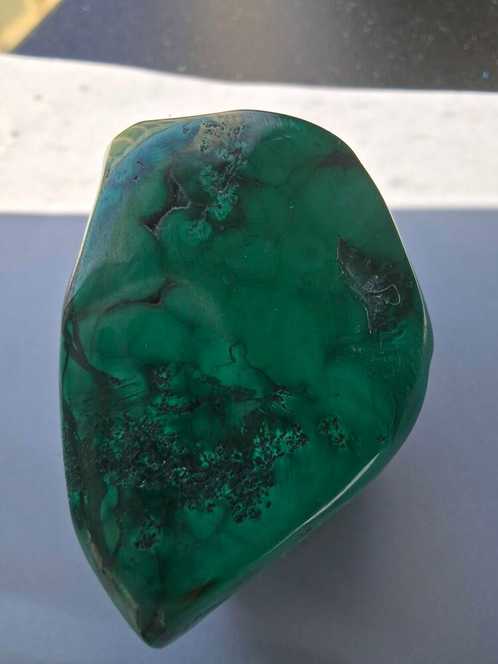 Magnifique Malachite Polie du (RDC)-115g 