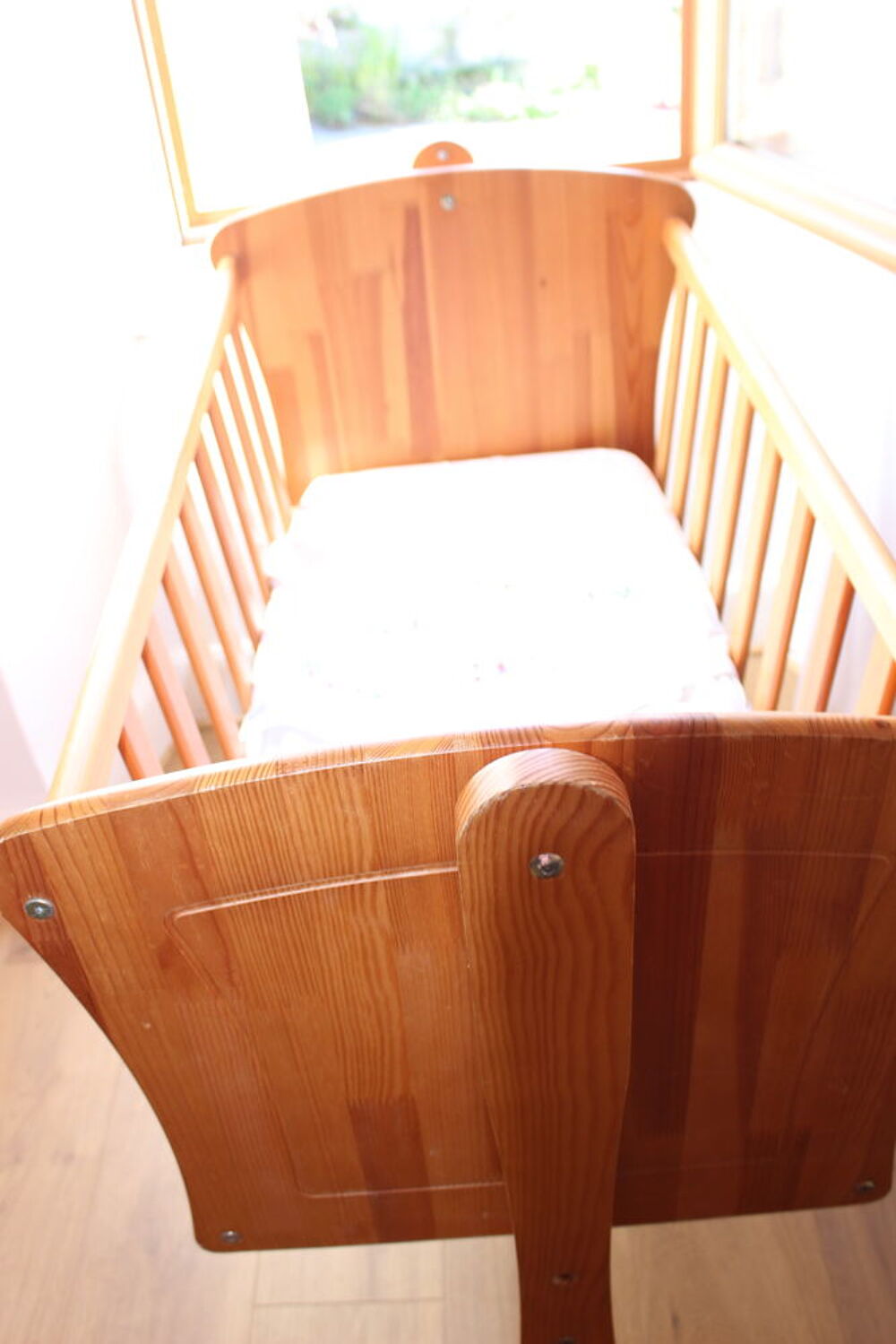 Berceau bois pour b&eacute;b&eacute; Mobilier enfants