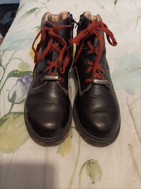 boots pour gar�on cuir t 37 15 Brie-Comte-Robert (77)