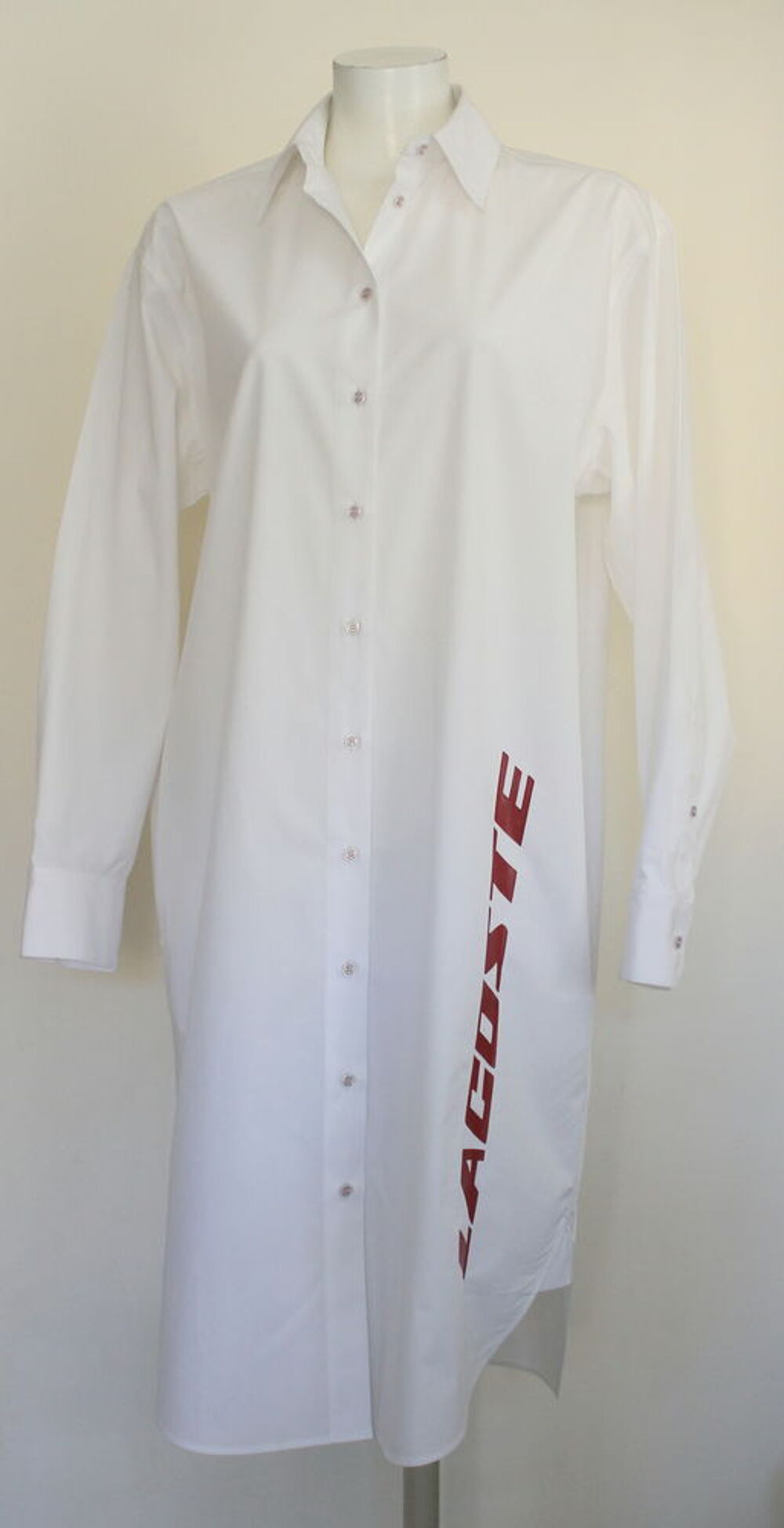 Robe chemise LACOSTE T.36 Fr Vêtements