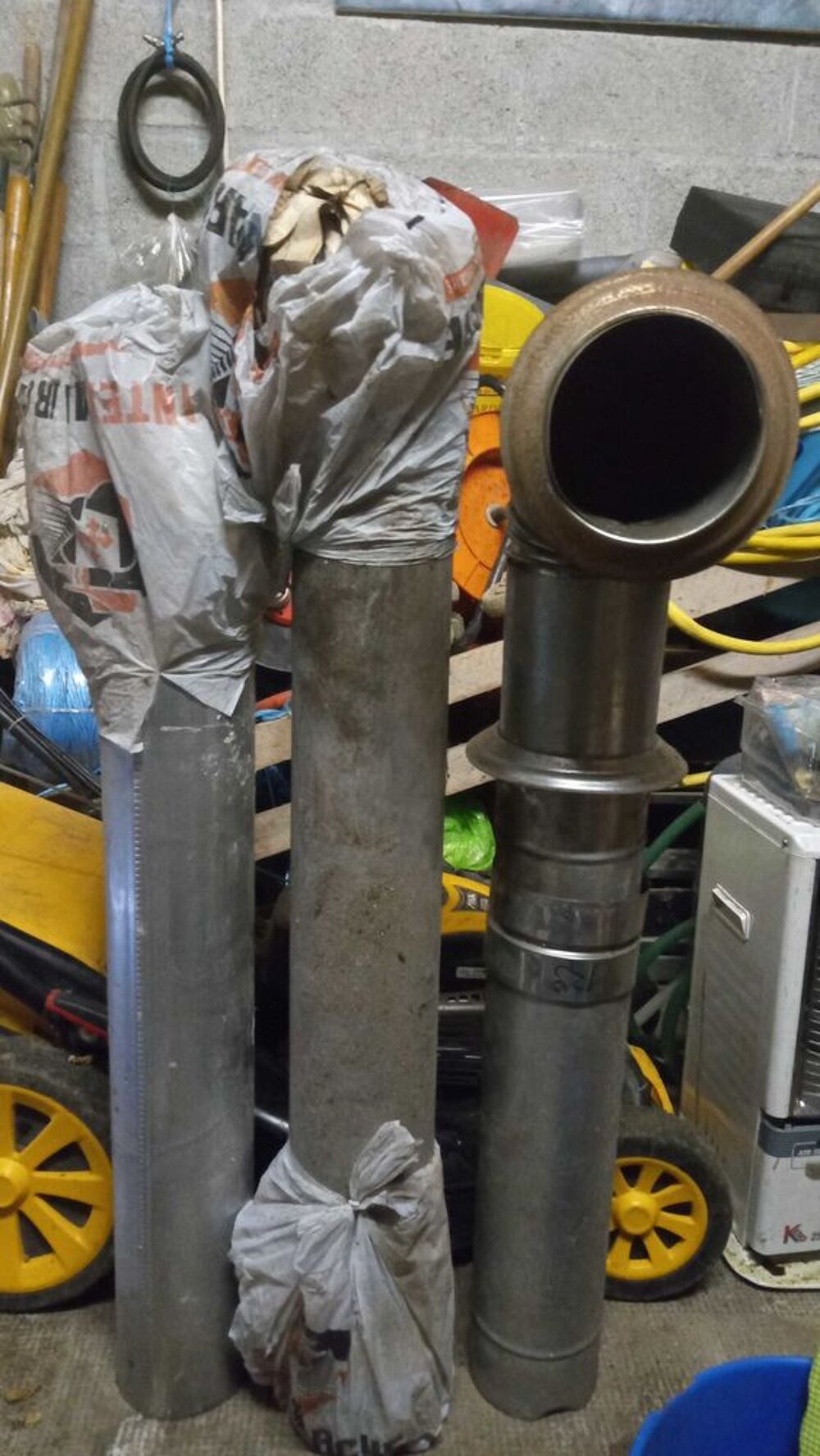 &agrave; vendre tuyaux pour cuisini&egrave;re et poil de chauffage diam&egrave;tre standard Bricolage