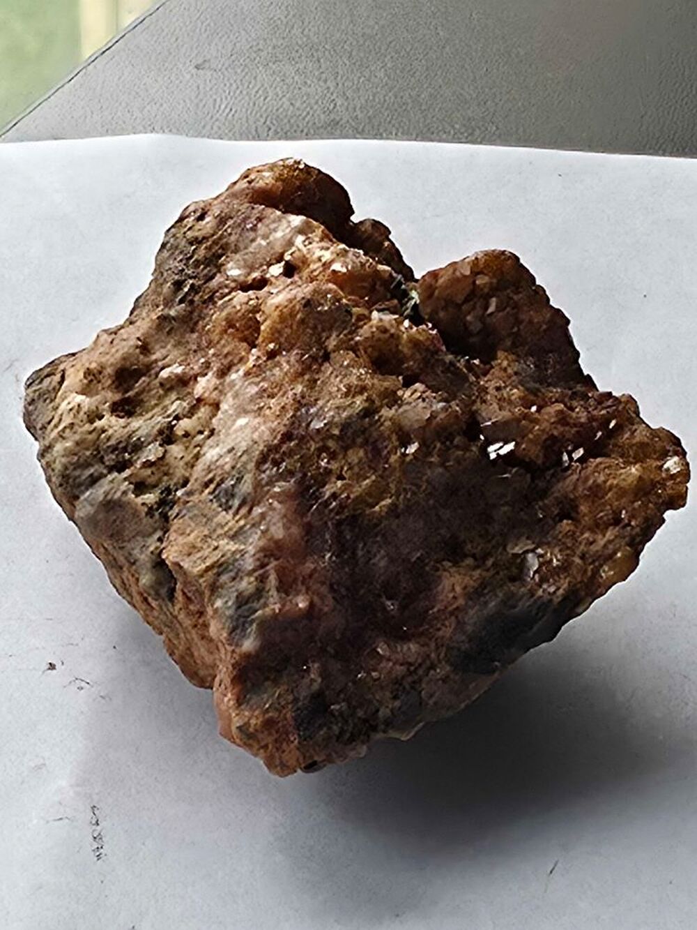 Min&eacute;ral Rare : C&eacute;rusite Scintillante du Katanga(RDC)-84g 