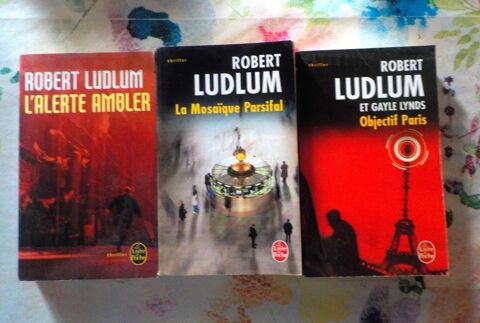 3 Robert LUDLUM (détail dans l'annonce) Bubry (56)