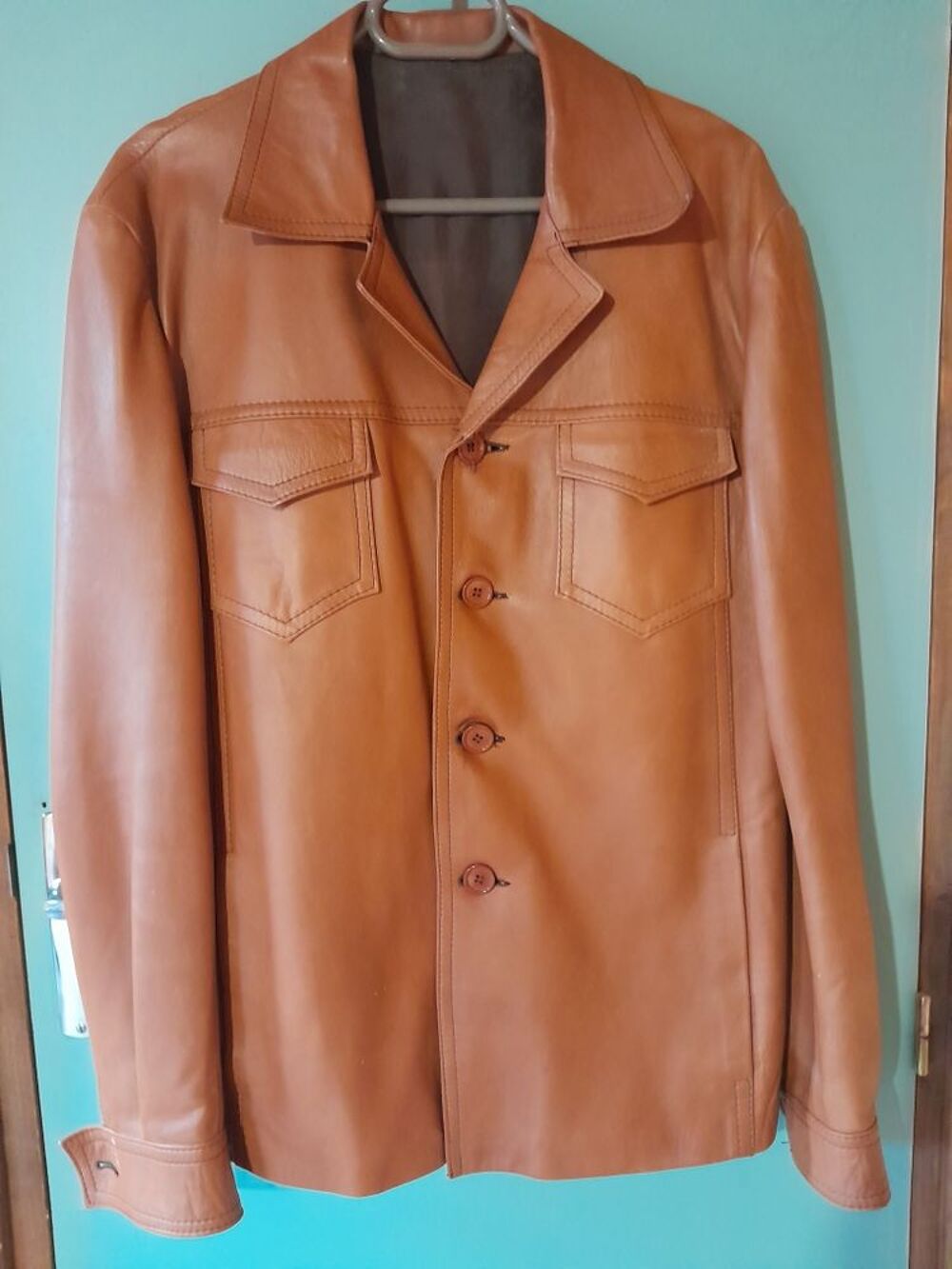 veste cuir Vêtements
