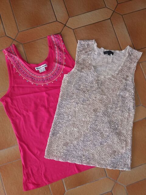 Lot 2 débardeurs Femme 38/40 4 Préfailles (44)