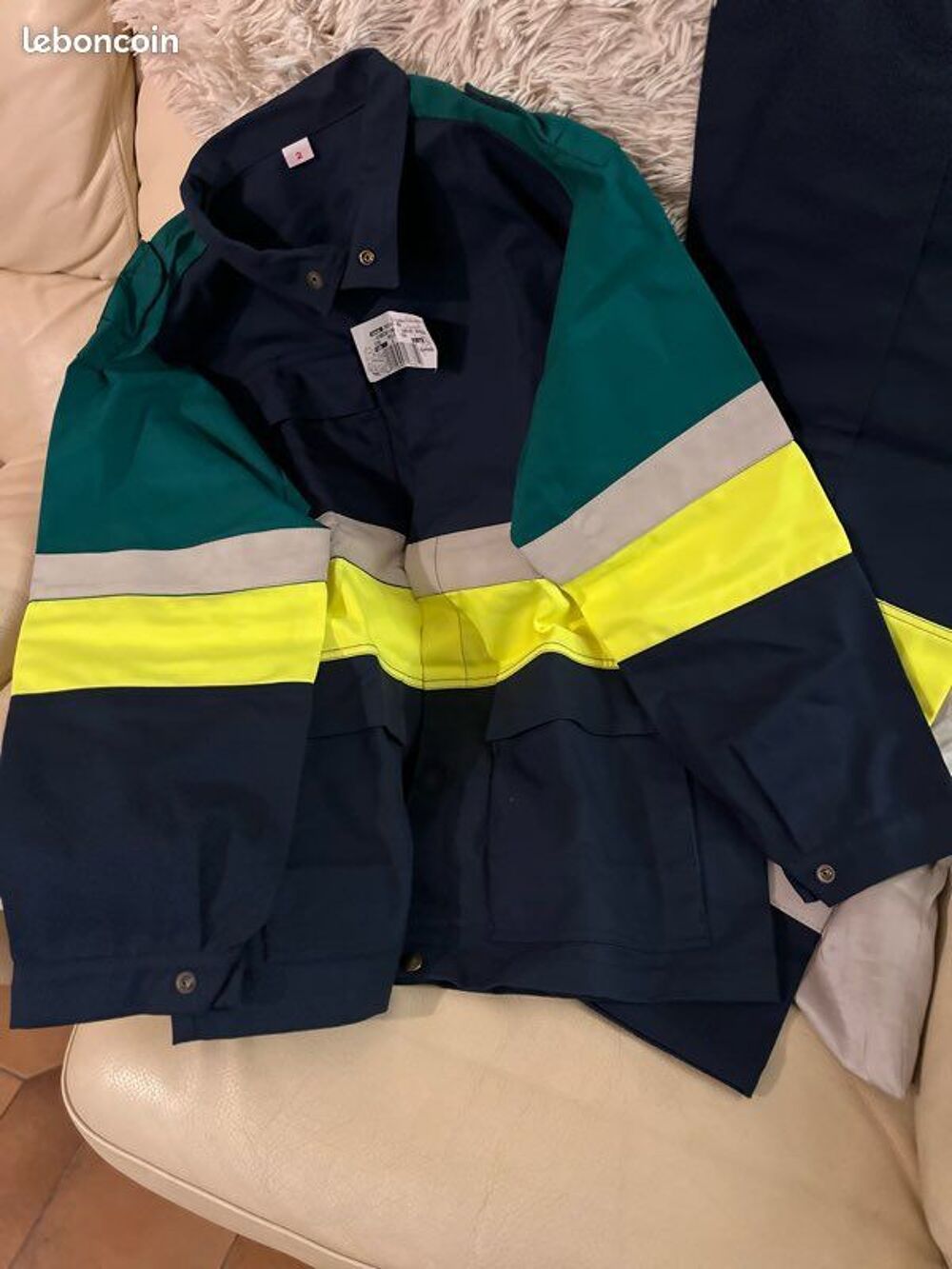 Pantalon et veste professionnels Molinel neufs taille XL Vêtements