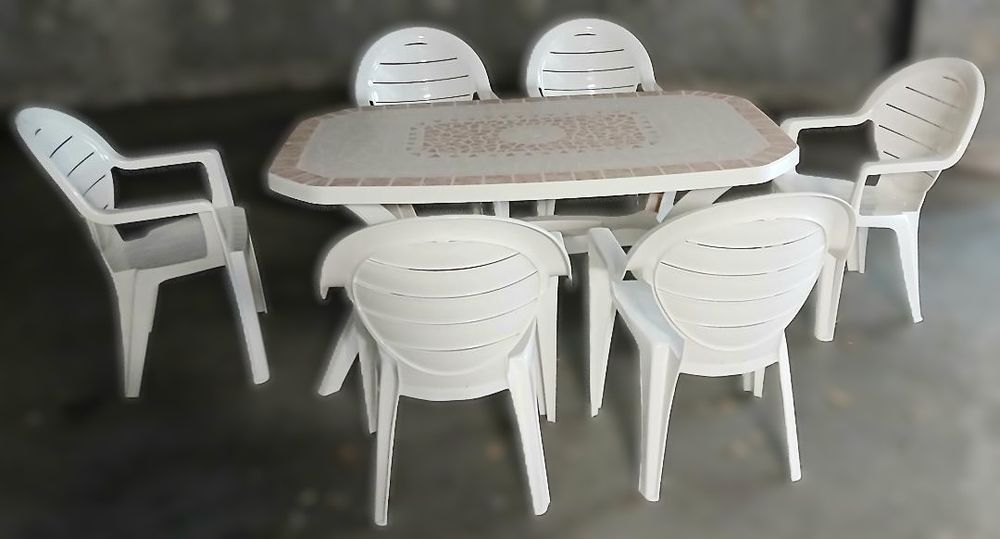 Salon de jardin GROSFILEX (6-8 places) Jardin