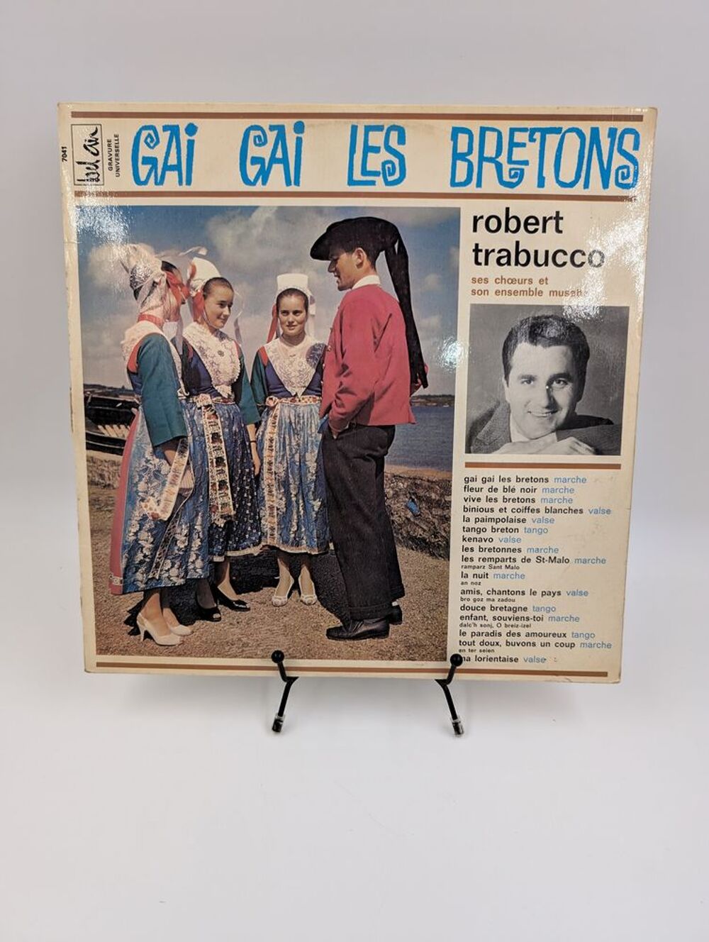 Vinyle 33 tours Gai Gai les Bretons : Robert Trabucco CD et vinyles