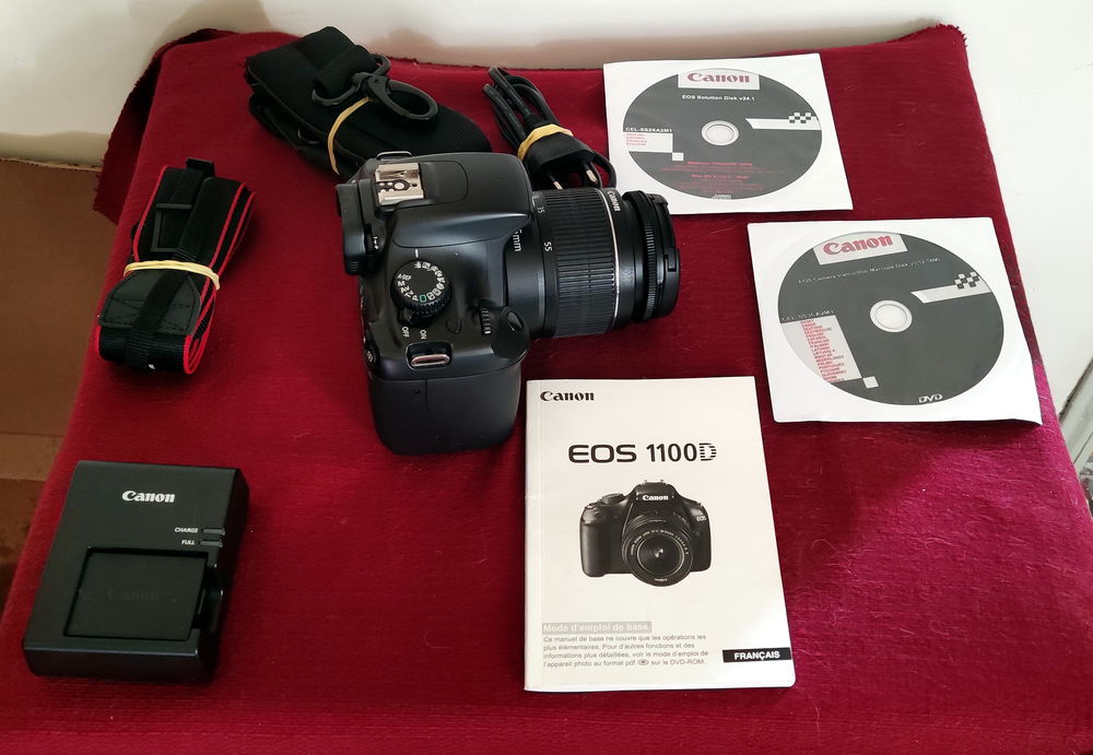 CANON EOS 1100 D ETAT QUASI NEUF (reconditionn&eacute;) Photos/Video/TV