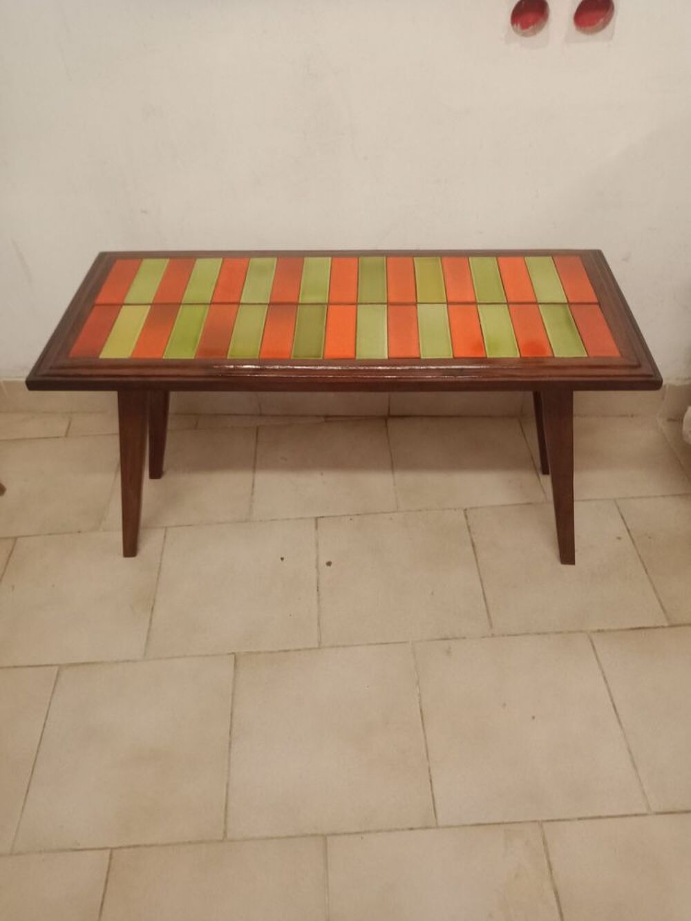 Table basse scandinave palissandre ann&eacute;e 70 Meubles