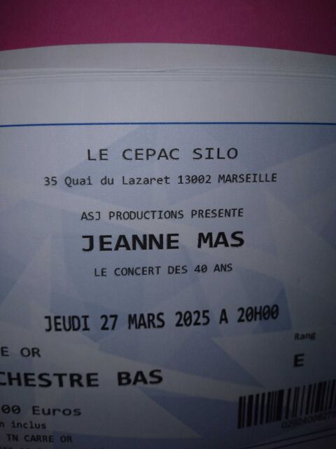 Concert Jeanne Mas 60 Marseille 2 (13)