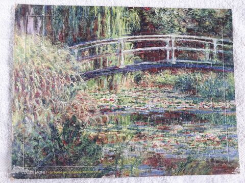 Puzzle CLAUDE MONET sous blister 5 Montigny-Lencoup (77)