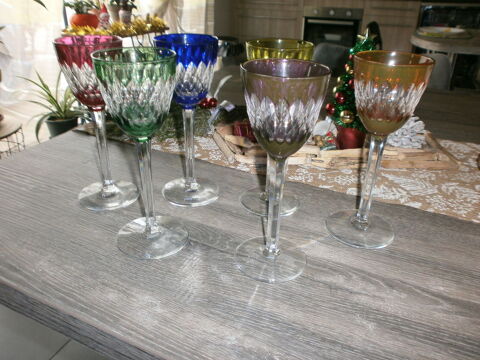 6 BEAUX VERRES A VIN DU RHIN EN CRISTAL BACCARAT NEUFS 0 Sorde-l'Abbaye (40)