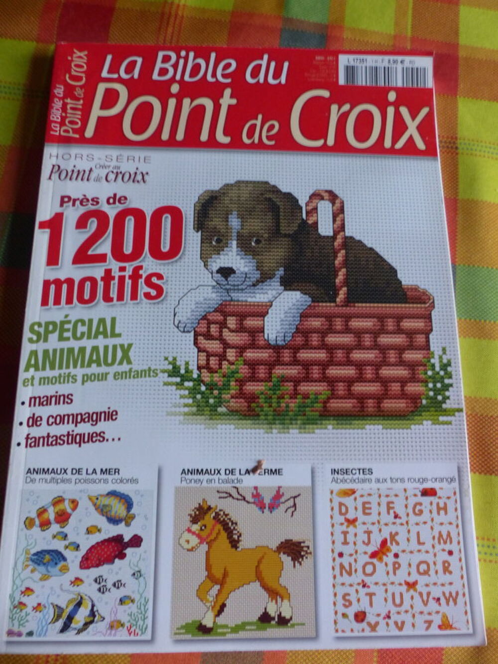 LA BIBLE DU POINT DE CROIX 1200 motifs Livres et BD