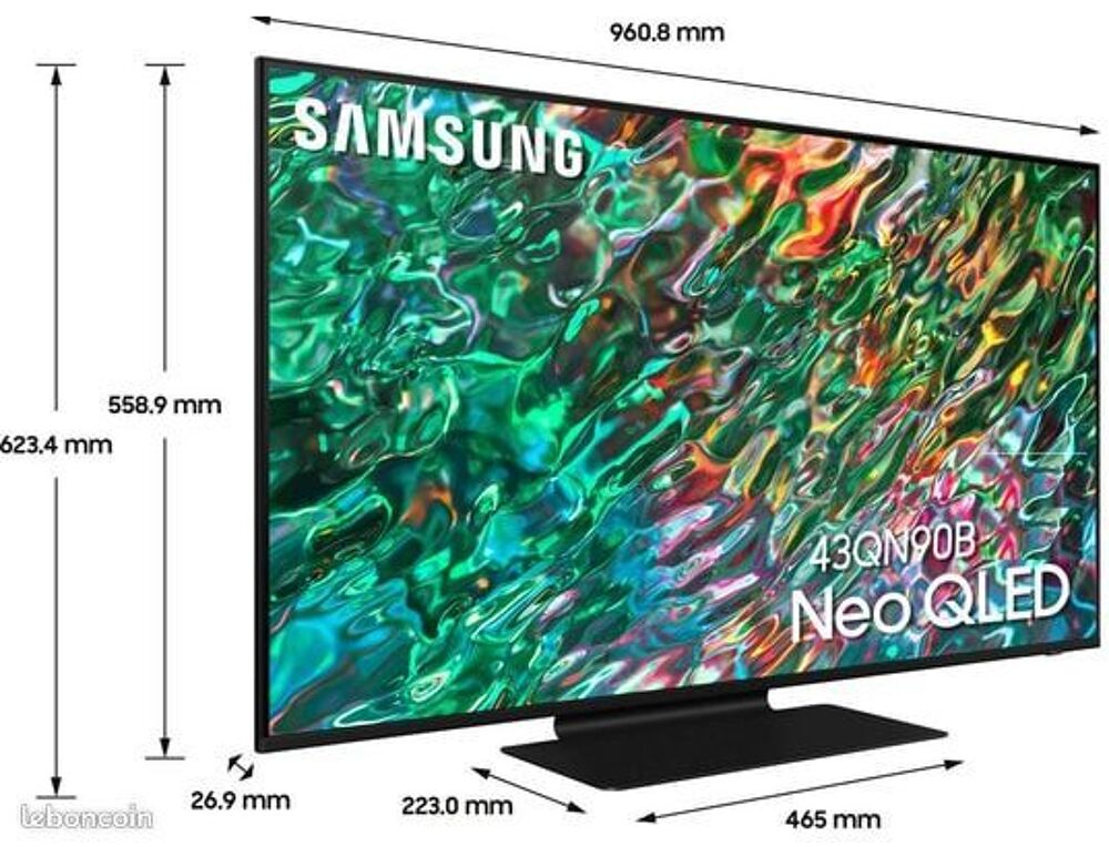 TV Samsung Neo Qled QE50qn90batxxce titre de votre objet. Photos/Video/TV