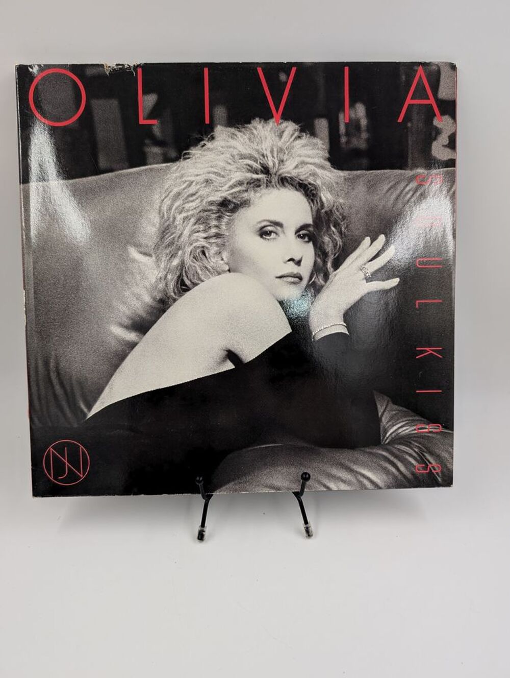 Vinyle 33 tours Olivia Soul Kiss avec fourreau CD et vinyles
