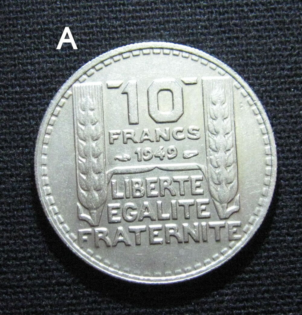 5 pieces de monnaie FRANCE. 