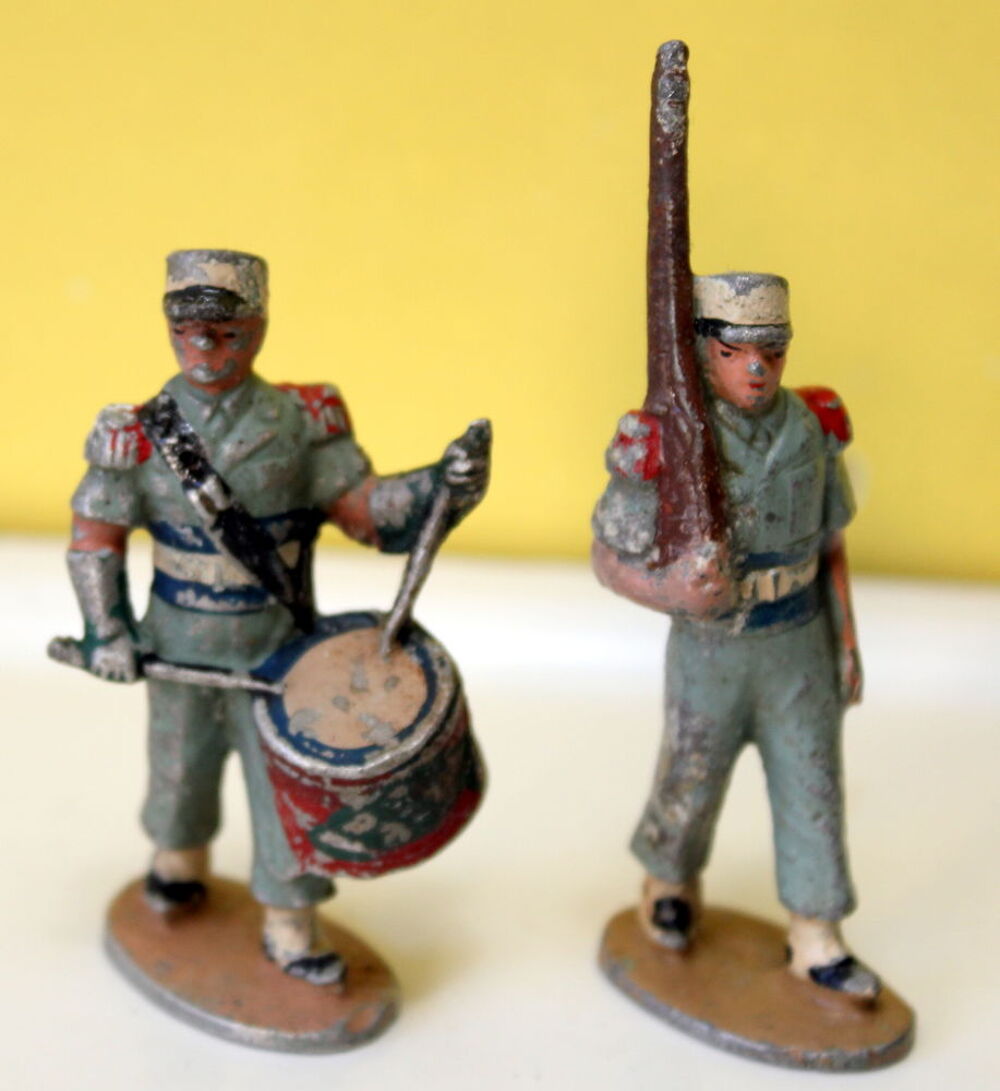 Soldats QUIRALU d&eacute;fil&eacute; tambour Jeux / jouets
