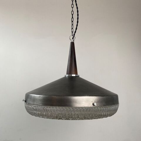 ANCIENNE  LAMPE SUSPENSION INDUSTRIELLE UFO XXL VINTAGE
250 Lille (59)