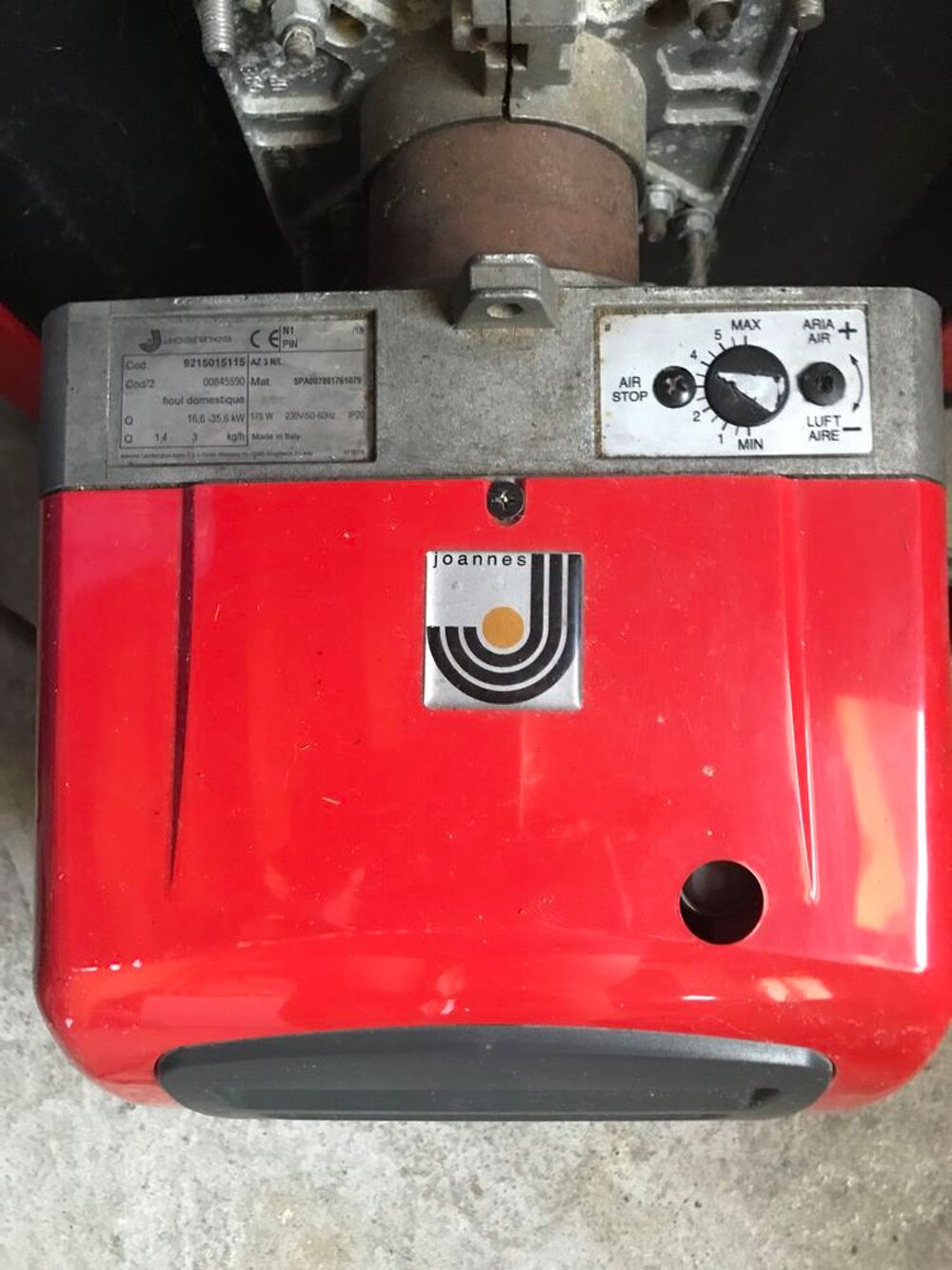 Chaudi&egrave;re fuel chappee xr1 Bricolage