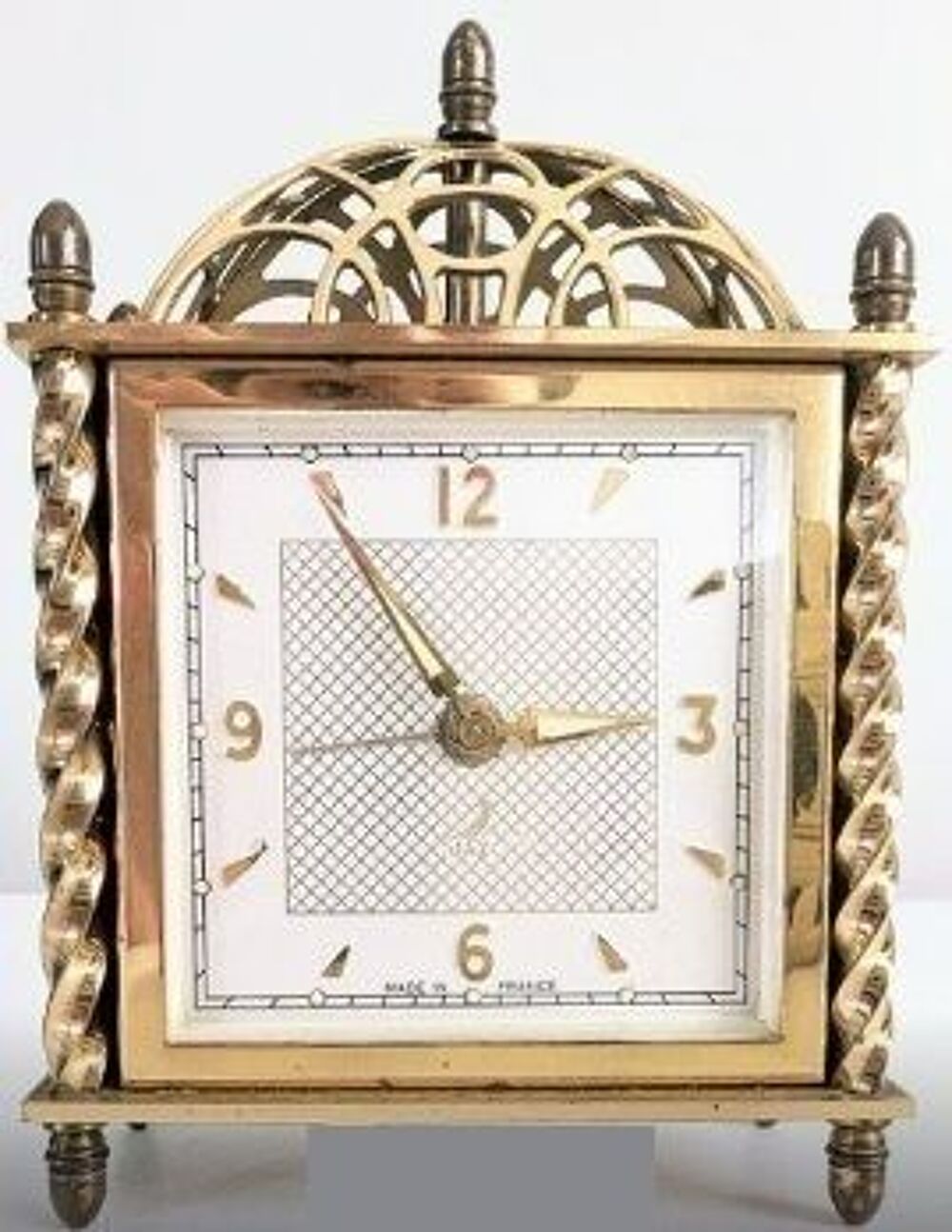 R&eacute;veil de la marque JAZ mod&egrave;le Tiaric de 1957 en laiton Bricolage