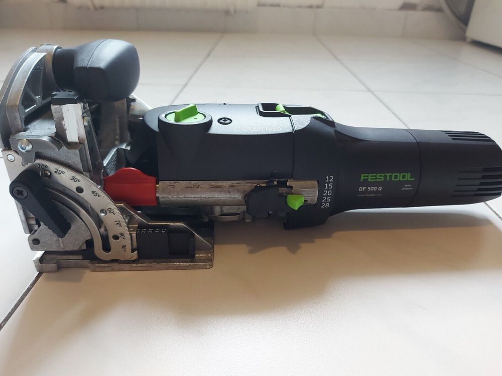 Menuisi&egrave;re Festool DF500 Domino Charges d'accessoires &amp; domi Bricolage