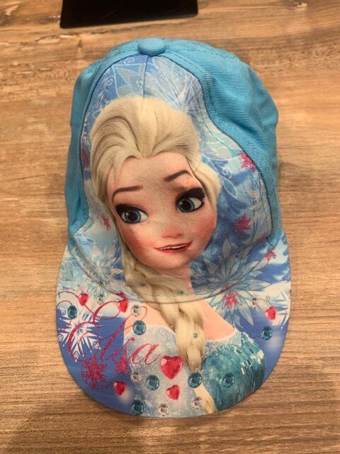 Casquette enfant fille \'\'  La reine des neiges Elsa \' 5 Saleilles (66)