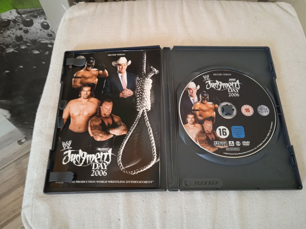 DVD WWE: Judgment Day 2006
2006
Excellent &eacute;tat
En Fran&ccedil;ai DVD et blu-ray