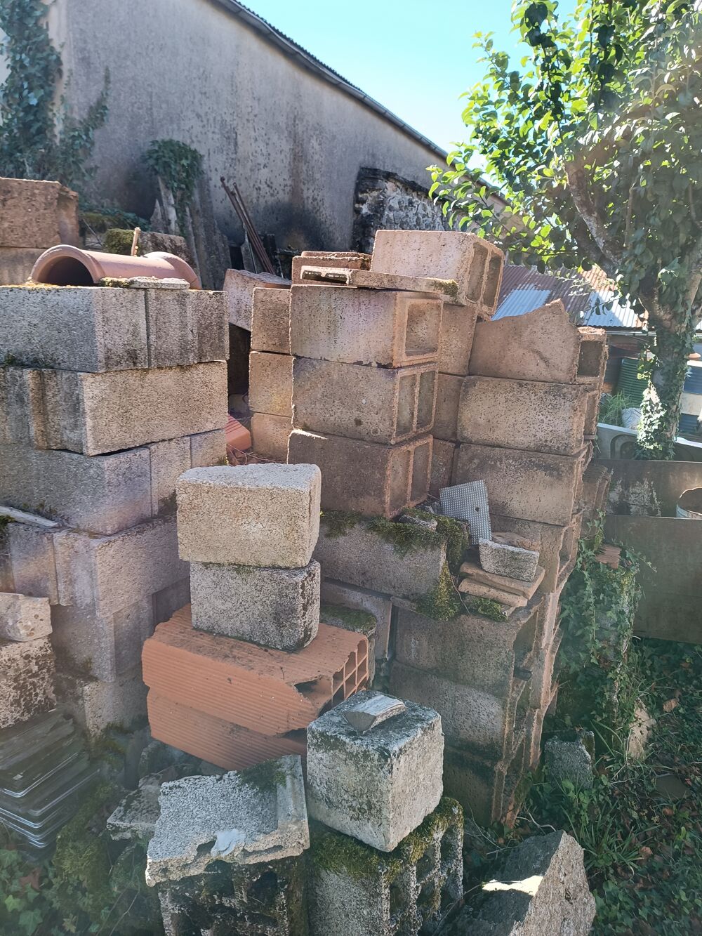 Boisseaux pouzzolane Bricolage