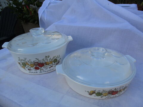 Lot 2 Plats/Cocottes  Pyroflam electro/gas   - Vintage 59 La Ferté-Alais (91)