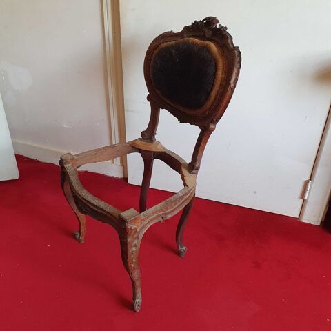 Ensemble de 4 chaises du 19me sicle 1 Puilboreau (17)