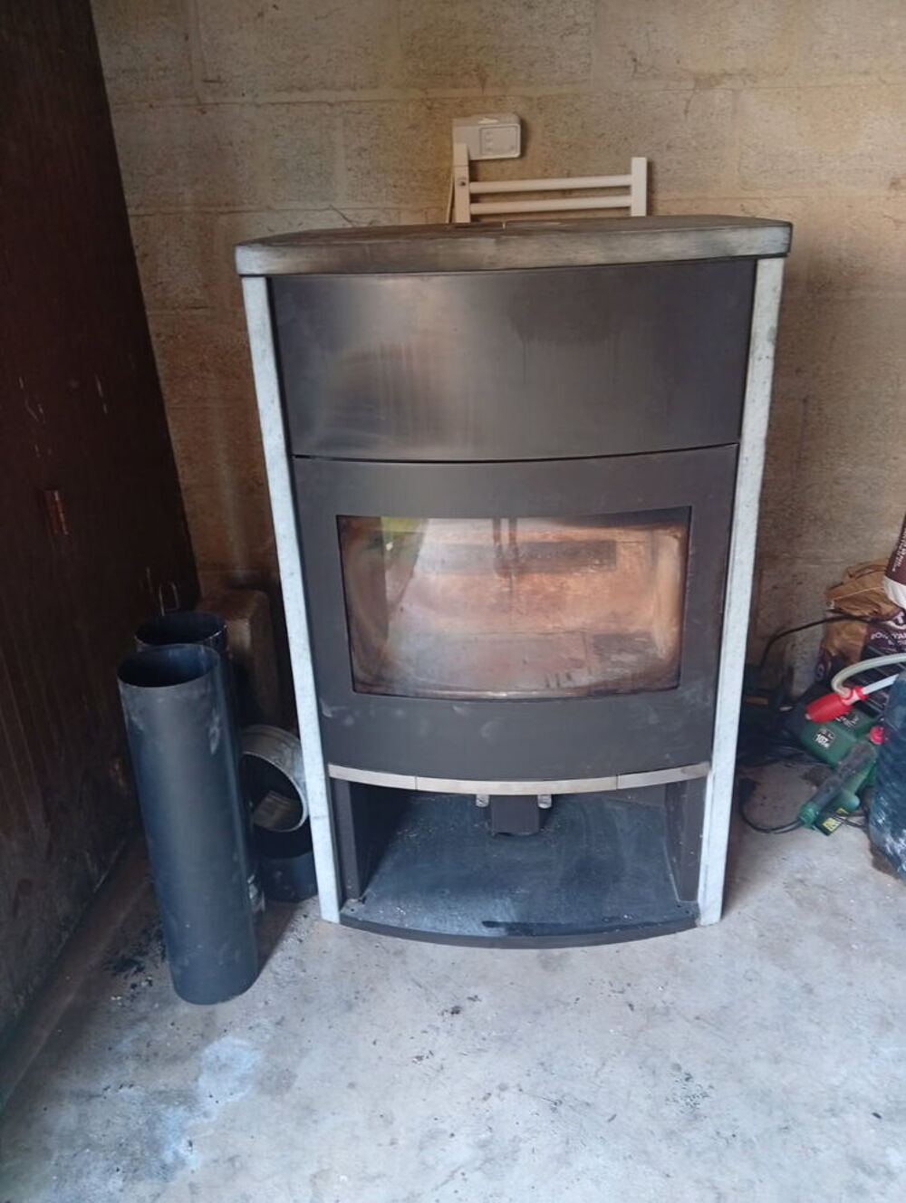 Po&ecirc;le &agrave; bois Midgard Ollaire Bricolage