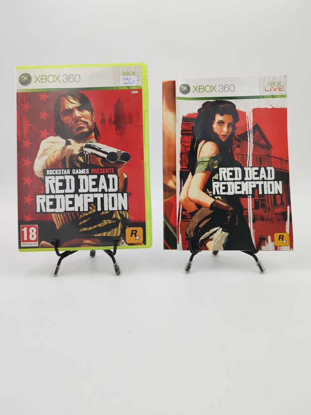 Jeu Xbox 360 Red Dead Redemption en boite, complet Consoles et jeux vidos