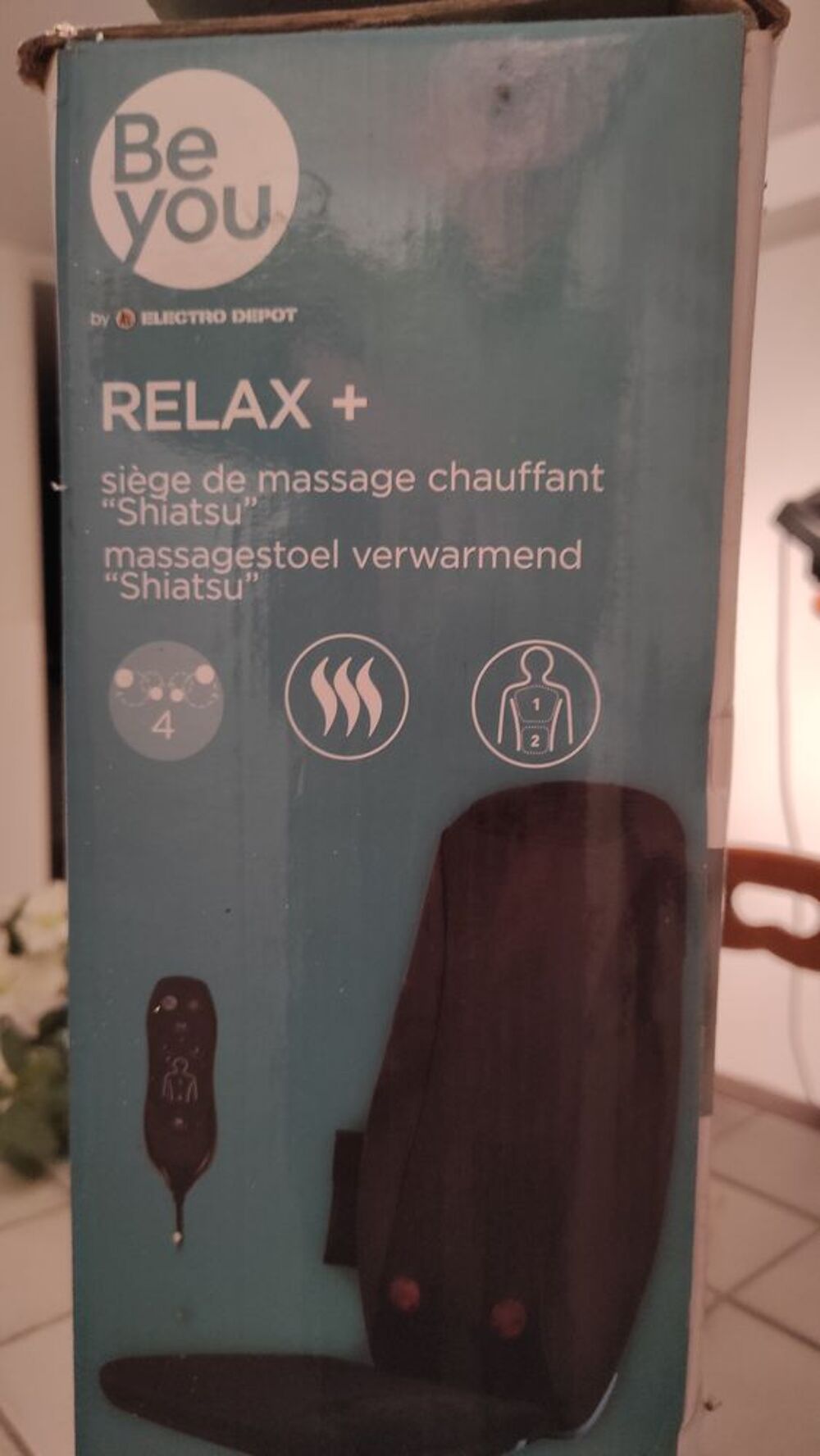 Si&egrave;ge de massage relaxant chauffant Sports