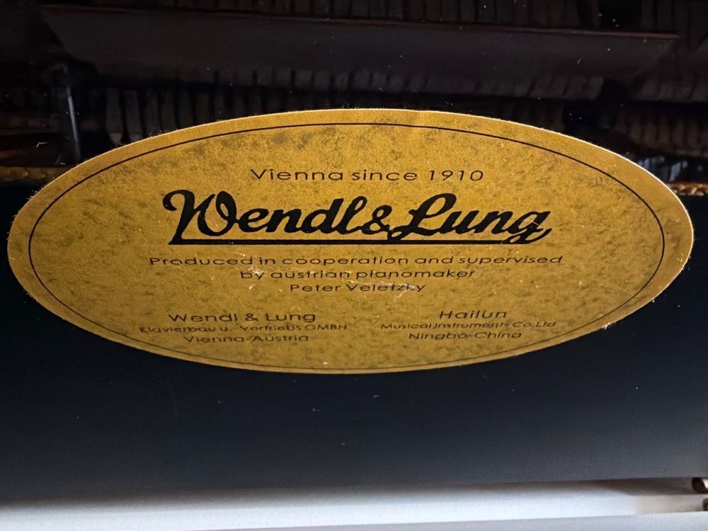 Piano acoustique Wendl &amp; Lung Instruments de musique
