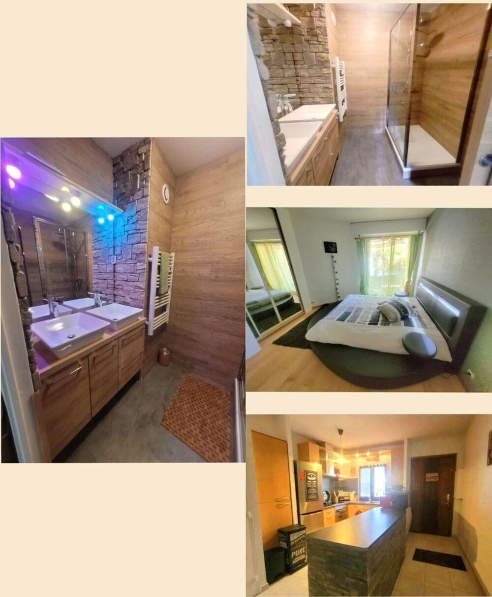 Location Appartement GRAND 2 PIÈCES 61M2 MEUBLÉ-TERRASSE-REZ-DE-JARDIN-PARKING Roquebrune-cap-martin