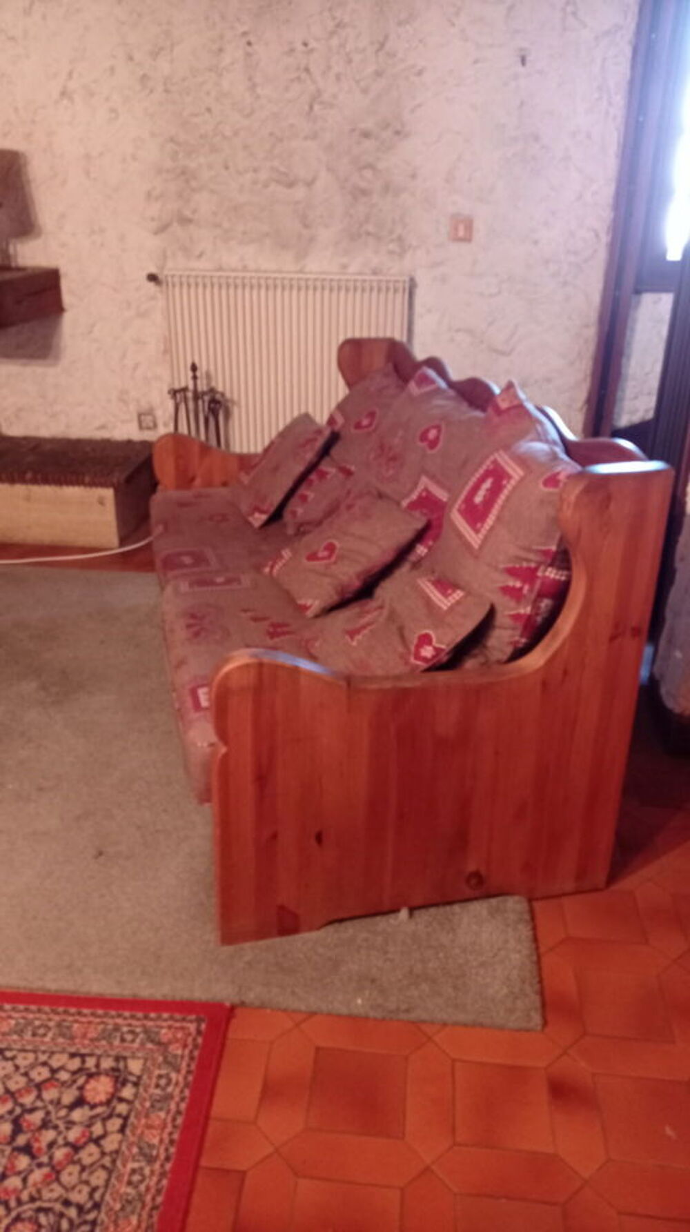 canap&eacute; + pouf Meubles