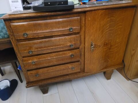 ancienne commode en ch�ne massif 50 Bouchain (59)