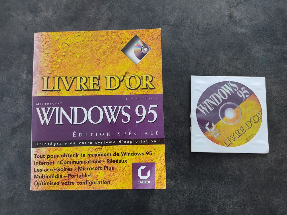 Windows 95 Livre d'or avec CD &eacute;ditions SYBEX Livres et BD
