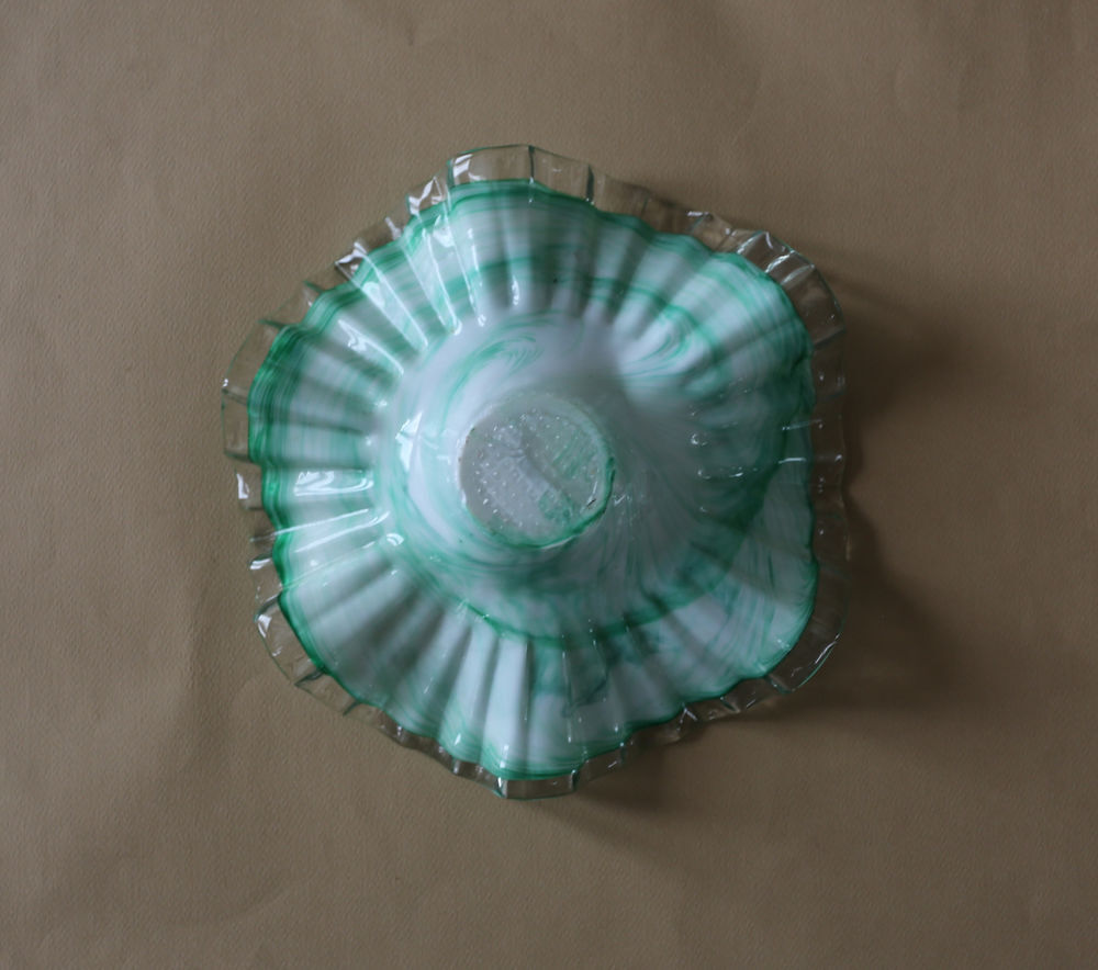 Tr&egrave;s beau vide poche vert 26 cm Décoration
