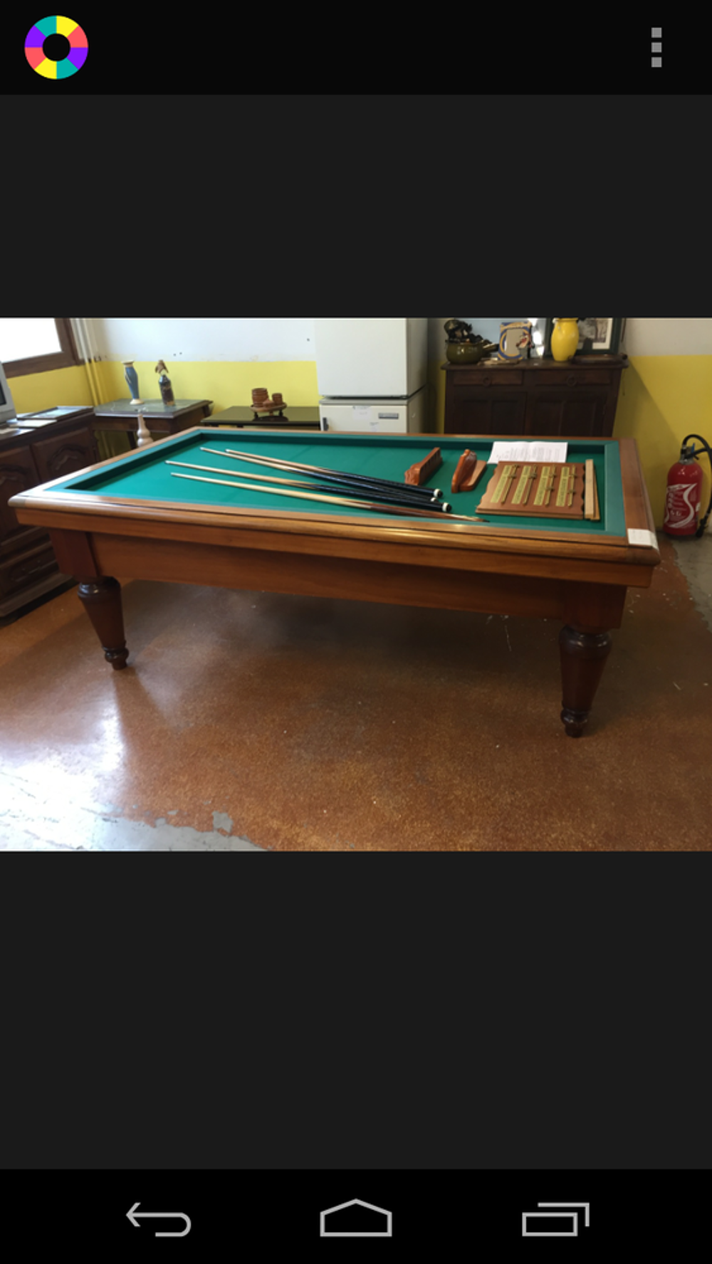 Billard fran&ccedil;ais rivet lyon 