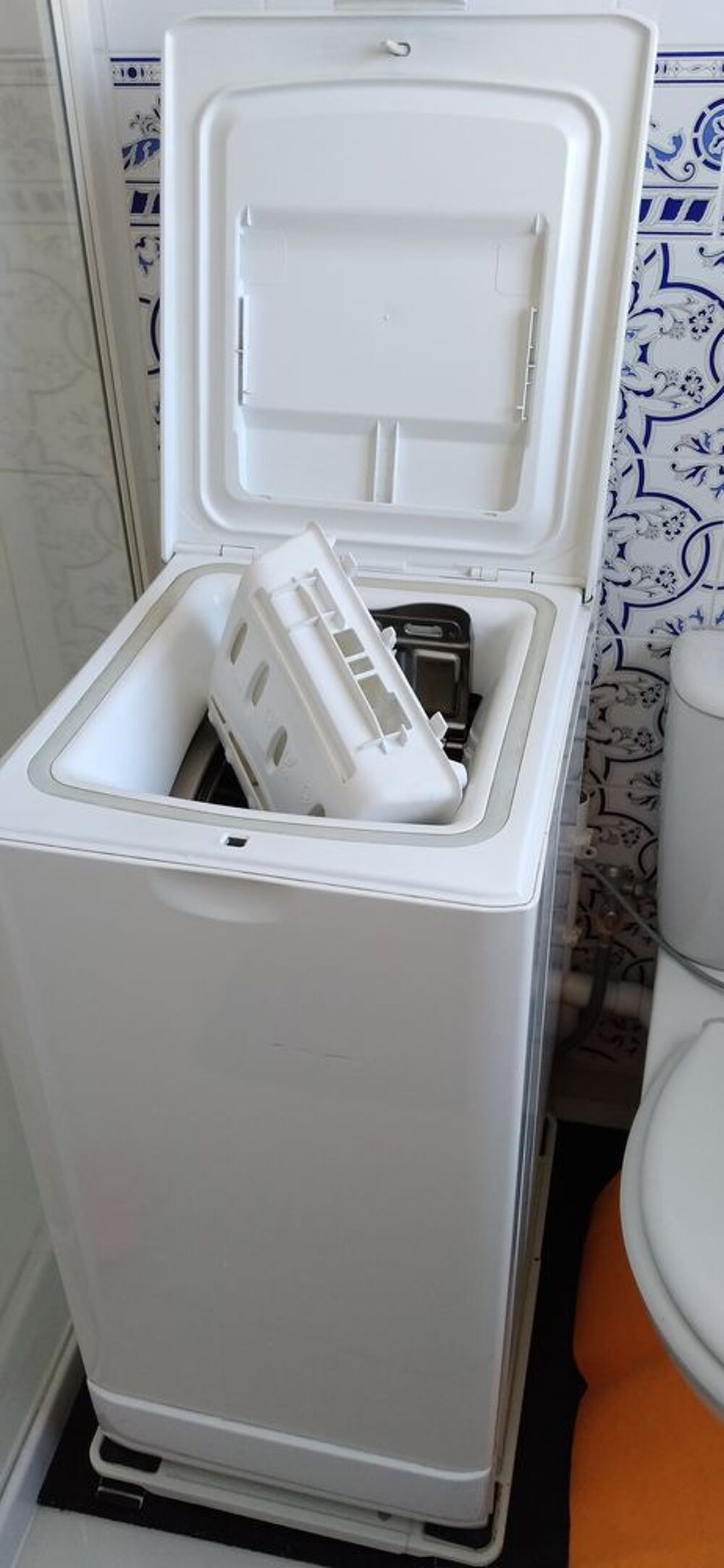 Lave linge top blanc proline pw650tlw Electroménager