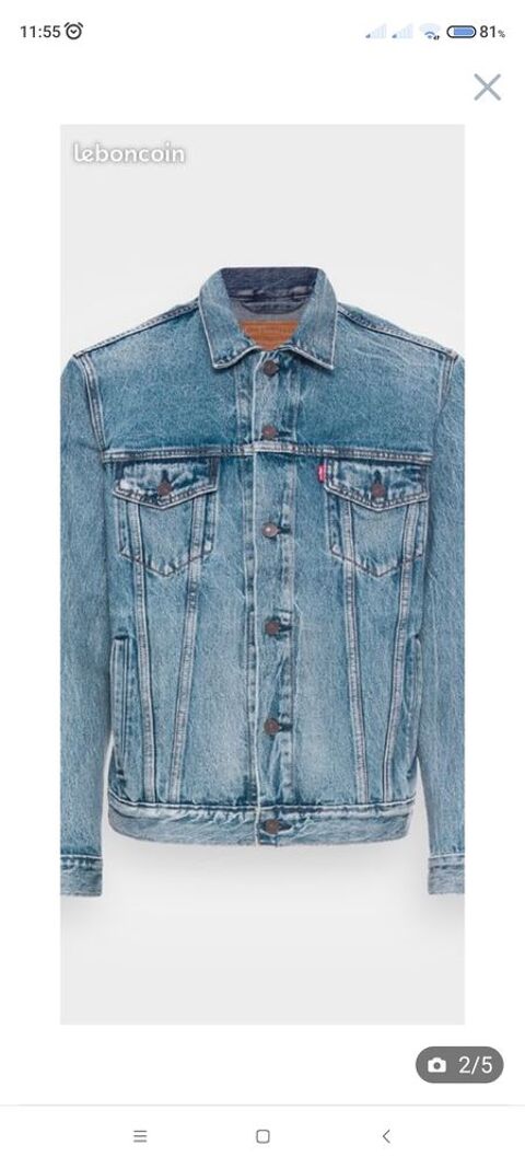 Original mod�le trucker
Valeur en boutique 130� 75 La Seyne-sur-Mer (83)