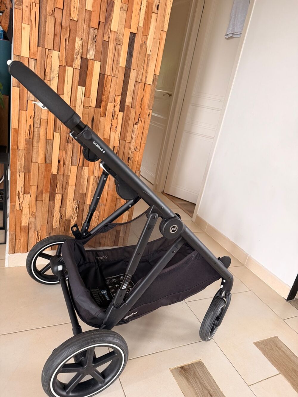 Ch&acirc;ssis poussette noir Cybex Gazelle S de 2021 Puériculture
