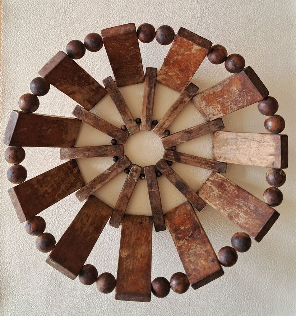 ancien panier corbeille &agrave; fruit vintage en bois Décoration
