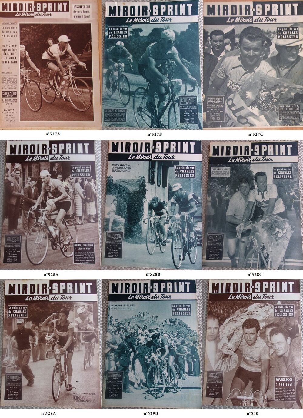 Miroir Sprint ann&eacute;e 1956 