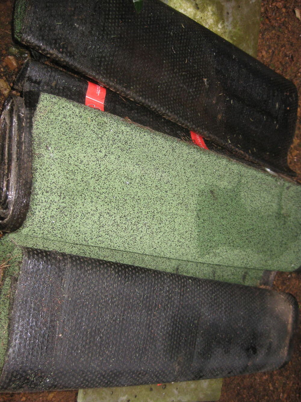 3 bandeaux bitum&eacute; roll vert Bricolage